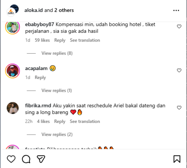 Konser Peterpen (Instagram)